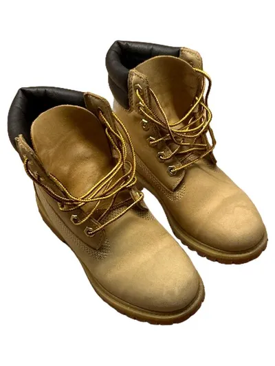 Timberland 6-Inch Premium Waterproof Boots Damen Beige Nubuk Gr. 36