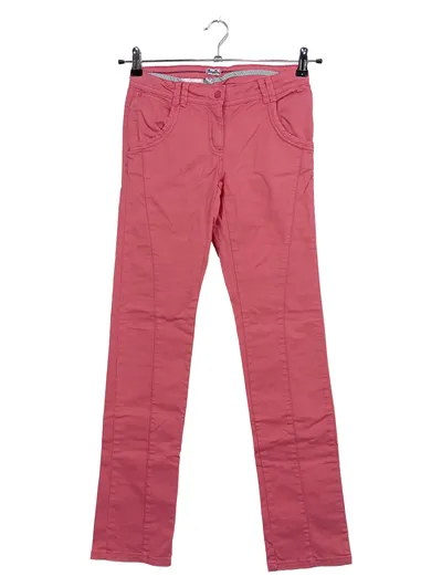 Pampolina Mädchen Stoffhose Gr. 152 Rosa Casual Freizeit Baumwolle