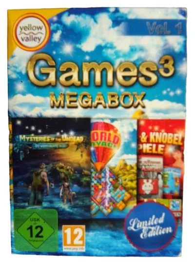 Yellow Valley Games 3 Megabox Vol. 1 PC Limited Edition Knobelspiele