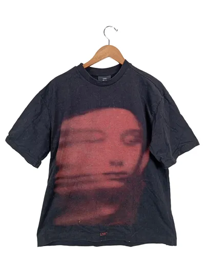 LFDY Herren T-Shirt Streetwear Schwarz Gr. S mit Print