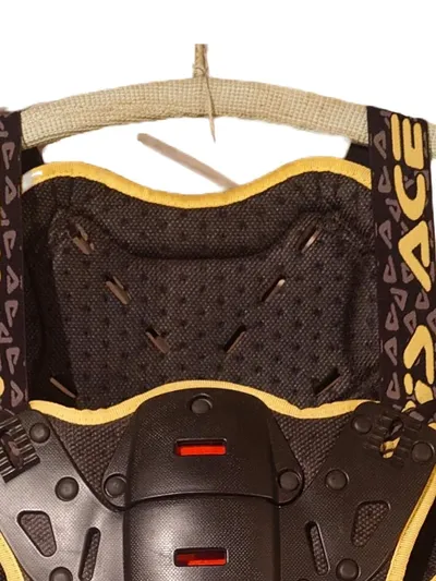 Acerbis Protektorenweste Rückenprotektor Motorrad Schwarz Gelb Gr. L