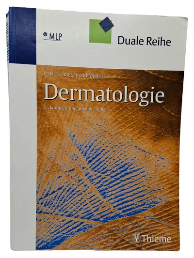 Dermatologie Duale Reihe 5. Auflage Jung Moll Thieme Fachbuch Medizin