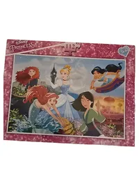 Disney Princess Puzzle 112 Teile Arielle Cinderella Jasmin Mulan Merida ab 6+ 1