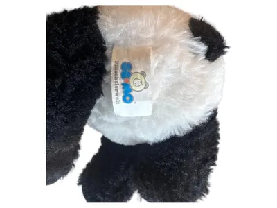 SEAMO Kuscheltier Panda Stofftier Plüschtier Mehrfarbig 17cm