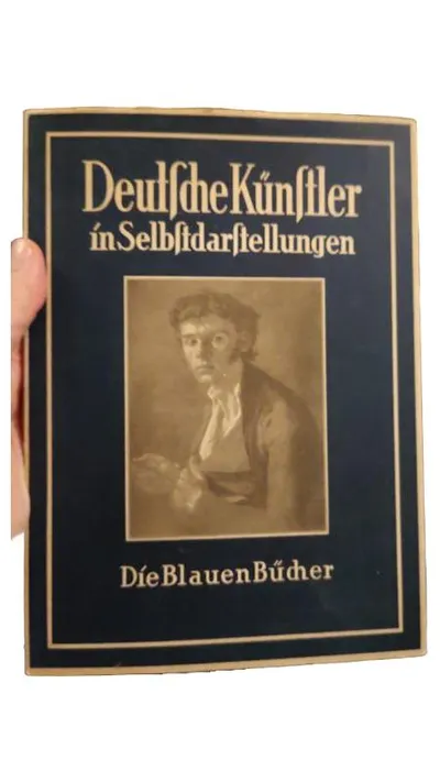 Deutsche Künstler in Selbstdarstellungen - Die Blauen Bücher Bildband