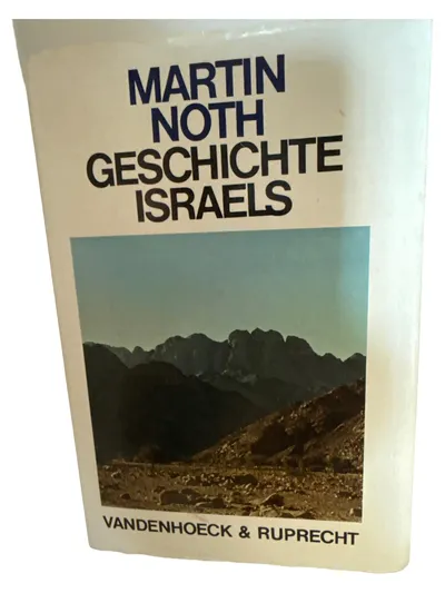 Geschichte Israels Martin Noth Sachbuch Vandenhoeck & Ruprecht