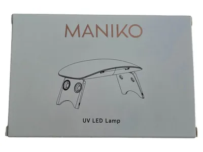 MANIKO Nails UV LED Lampe Lichthärtungsgerät Nagel Trockner Weiß NEU