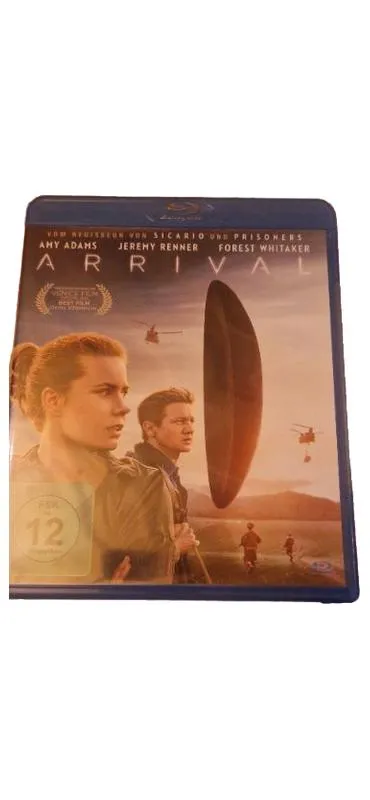 Arrival Blu-Ray Denis Villeneuve Amy Adams Jeremy Renner Science-Fiction