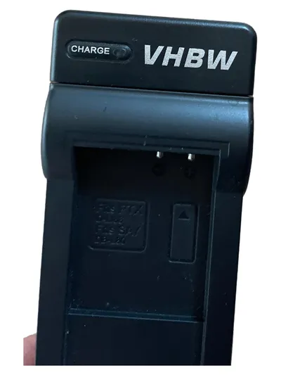 VHBW Akku Ladegerät DC-E04200600 Travel Charger 4.2V 600mA Schwarz
