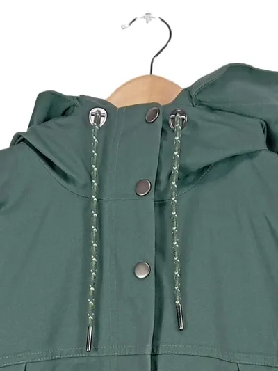 VAUDE Damen Parka Gr. 36/S Grün Outdoor Jacke Kapuze Wintermantel