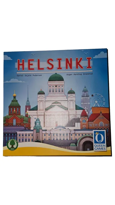 Queen Games Helsinki Brettspiel Daniel Skjold Pedersen Asger Harding Granerud