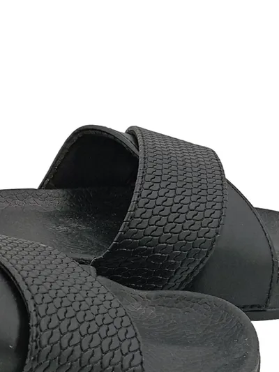 SUNDANCE Damen Pantoletten Gr. 36 Schwarz Casual Badesandalen