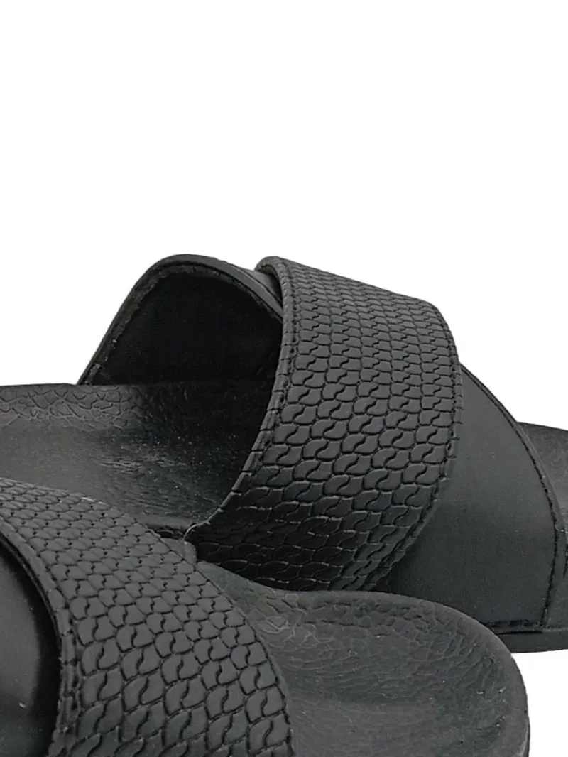 SUNDANCE Damen Pantoletten Gr. 36 Schwarz Casual Badesandalen 2