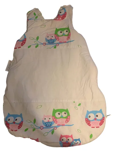 VIZARO Babyschlafsack Eulen Mehrfarbig Gr. 80 Kinder Schlafsack