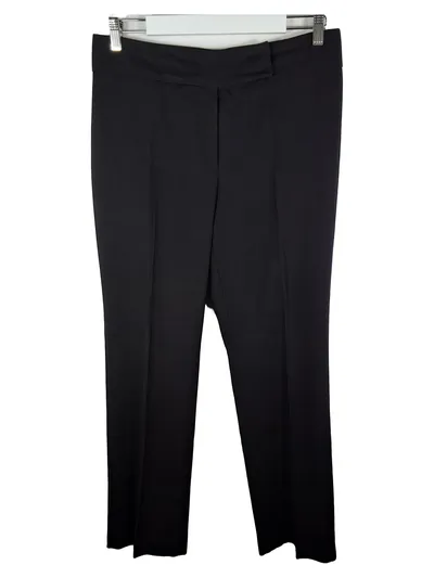 Marc Aurel Damen Stoffhose Schwarz Elegant Business Gr. 40 L