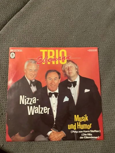 Trio Eilemann – Nizza-Walzer / Musik und Humor Vinyl Single Electrola
