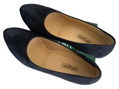 Paul Green 2834-427 Pumps Damen Blau Elegant Wildleder Gr. 38