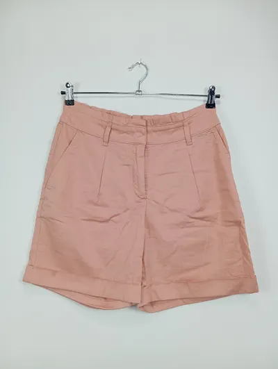 Marc Aurel Damen Shorts Freizeit Rosa Gr. 40 Baumwolle