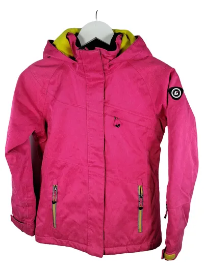 Killtec Skijacke Mädchen Gr. 152 Pink Winterjacke Level 3 Kapuze