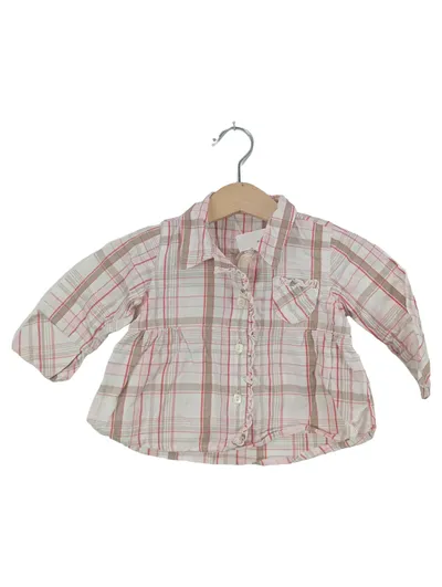 Sanetta Mädchen Hemdbluse kariert Gr. 68 Mehrfarbig Casual Baumwolle