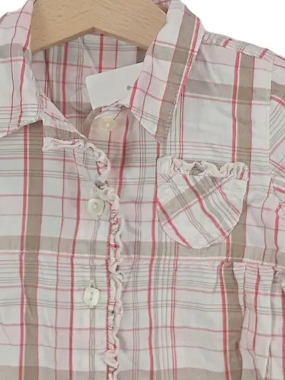 Sanetta Mädchen Hemdbluse kariert Gr. 68 Mehrfarbig Casual Baumwolle