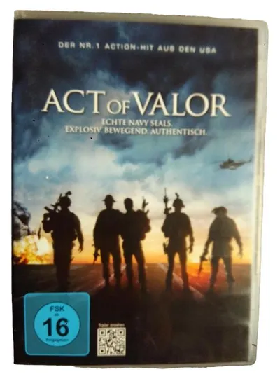 Act of Valor - Echte Navy Seals DVD Kriegsfilm FSK 16 Action