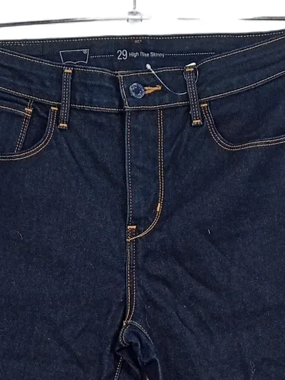 Levi's High Rise Skinny Damen Jeans Blau W29 L31 Stretch Baumwolle