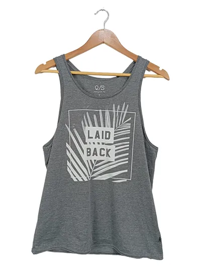 Q/S designed by Damen Tank Top Shirt Grau Gr. 36/S Laid Back Casual