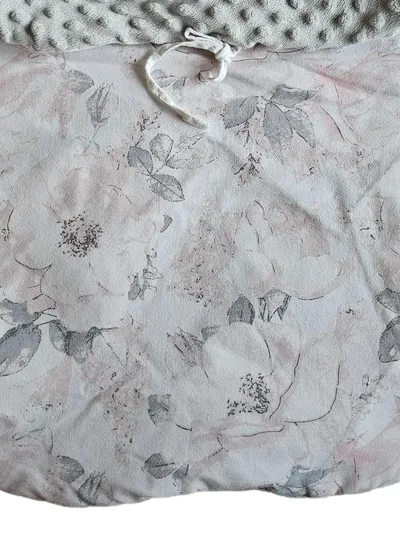 babyboom Babyschlafsack Grau Floral Gr. 62 Baby Schlafsack