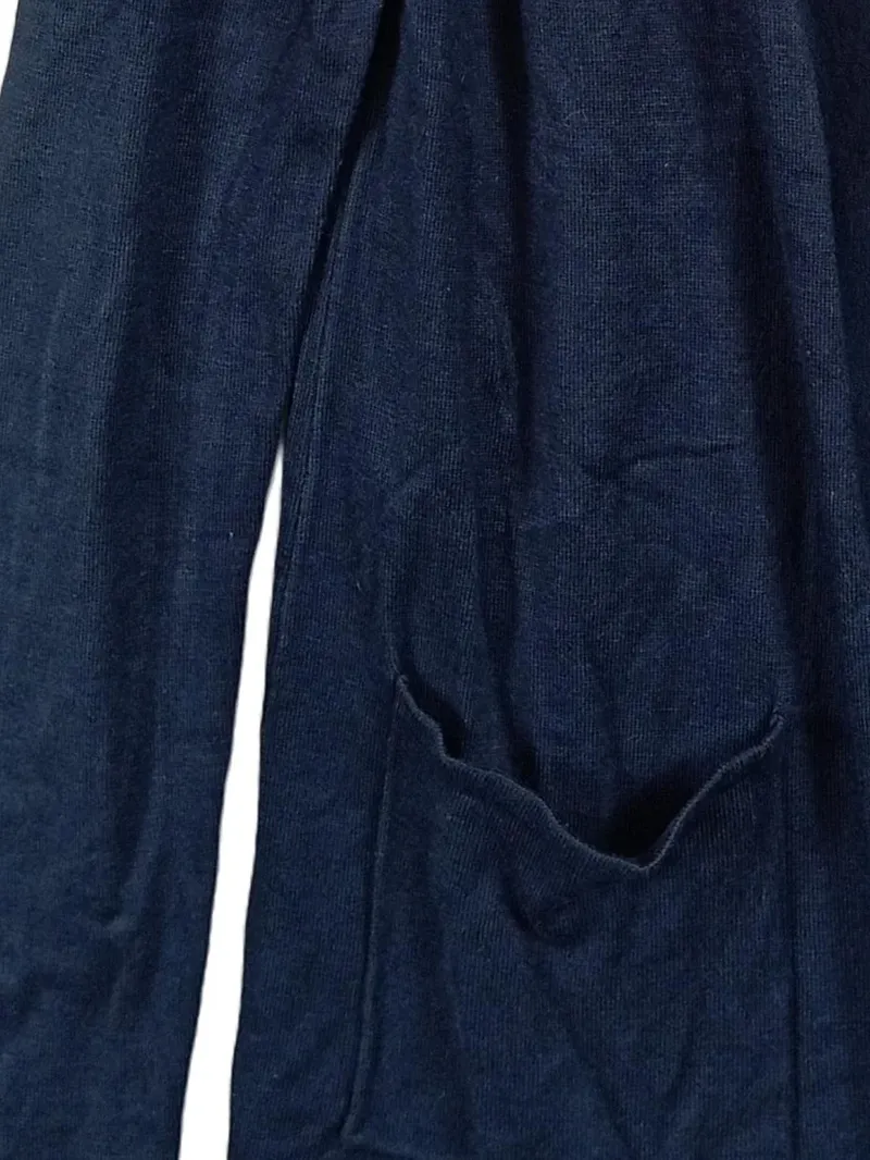 Ashley Brooke Damen Strickjacke Cardigan Gr. 38 M Blau Viskose 3