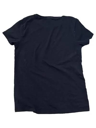 GUESS Kinder T-Shirt Schwarz Gr. 146 mit Strasssteinen Casual