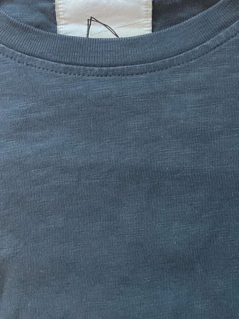 CHASIN' Herren Basic T-Shirt Blau Gr. M Baumwolle Kurzarm Freizeit 5