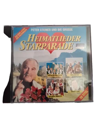 Euro Trend Peter Steiner Heimatlieder Starparade CD 20 Titel Volksmusik