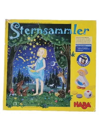 HABA Sternsammler Brettspiel Kinderspiel 3D-Aufbau Farben Symbole
