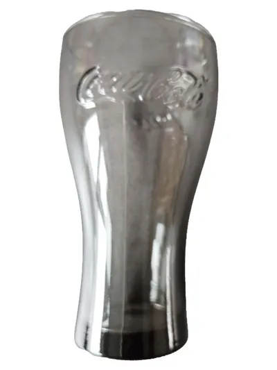 Coca-Cola Bowleglas Retro Grau 300ml Breite 8cm