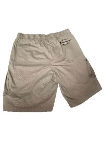 Champion Cargo Shorts Herren XL Khaki Beige Outdoor Gürtel Taschen