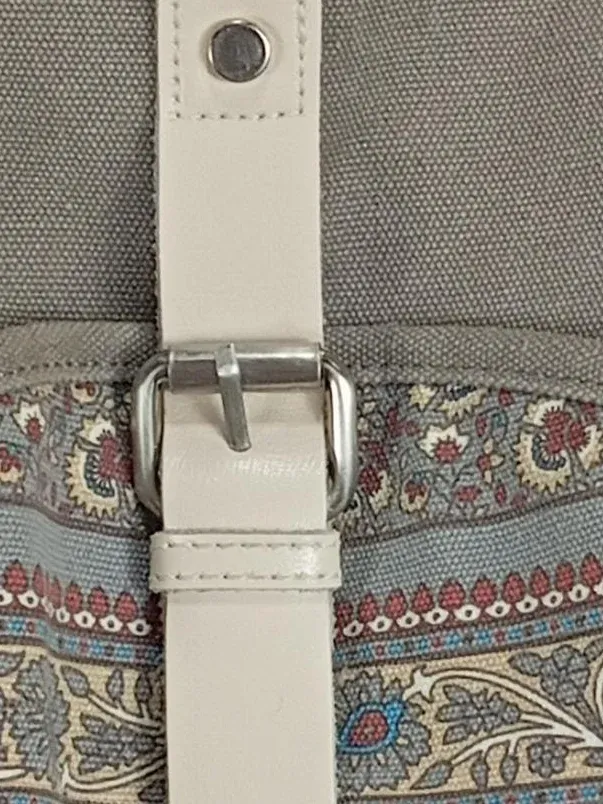 CanvasArtisan Damen Rucksack Ethno-Muster Mehrfarbig Bohemian Stoff Tasche 3