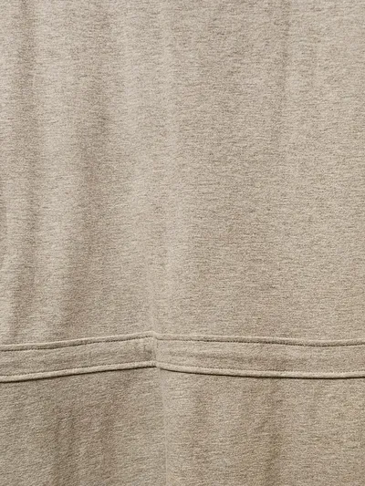 SEASONS Damen Sweatkleid Gr. M Grau Meliert Kordelzug Taschen