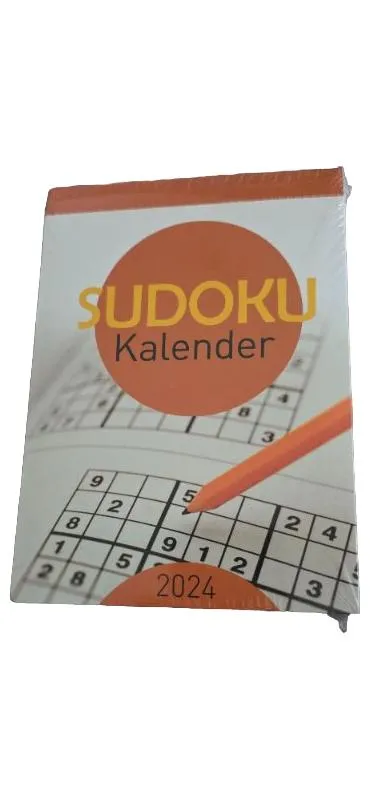SUDOKU Kalender 2024 Abreißkalender Rätselspiel täglich neu