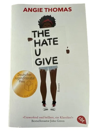The Hate U Give Angie Thomas Roman Jugendbuch cbt Deutscher Jugendliteraturpreis