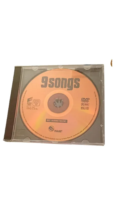9 Songs DVD Michael Winterbottom Liebesfilm Drama PAL Deutsch
