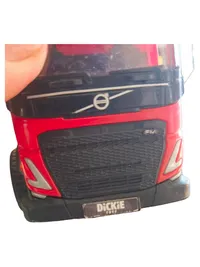 Dickie Toys Volvo FM Betonmischer LKW Spielzeug Rot Gelb 22cm 2