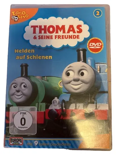 EUROPA Thomas & seine Freunde DVD 9 Abenteuer Kinder Serie ab 0 J.