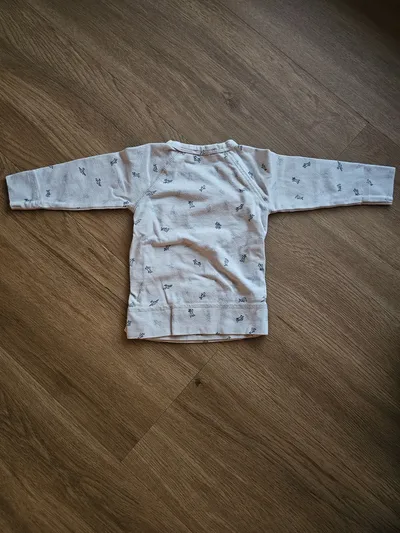 MarMar Copenhagen Baby Body Wickelshirt Langarm Gr. 56 Beige Mädchen