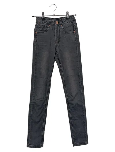Garcia Jeans Kinder Mädchen Hose Regular Fit Grau Gr. 146