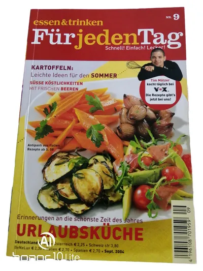 Essen & Trinken Für Jeden Tag Nr. 9 Sept 2004 Tim Mälzer Rezepte