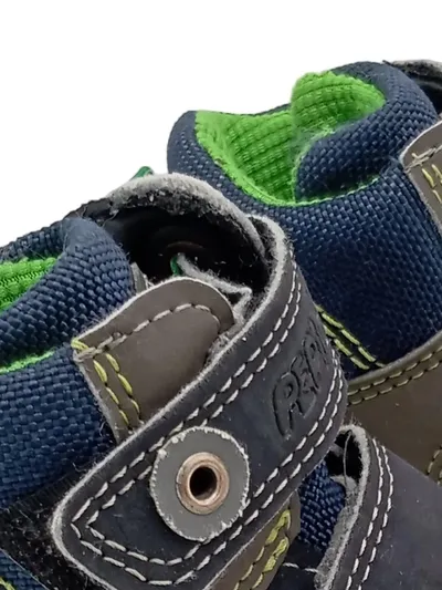 PEPINO Kinder Stiefel Gr. 20 Blau Outdoor Klettverschluss Schuhe