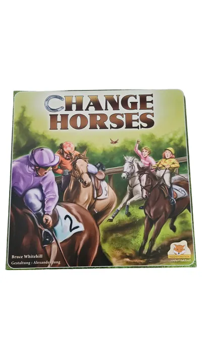 eggertspiele Change Horses Stapelspiel Pferd Taktikspiel Mehrfarbig ab 8 J.