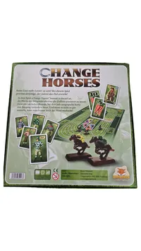 eggertspiele Change Horses Stapelspiel Pferd Taktikspiel Mehrfarbig ab 8 J. 2