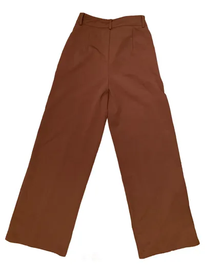 Cider Damen Stoffhose Gr. S Braun Modern